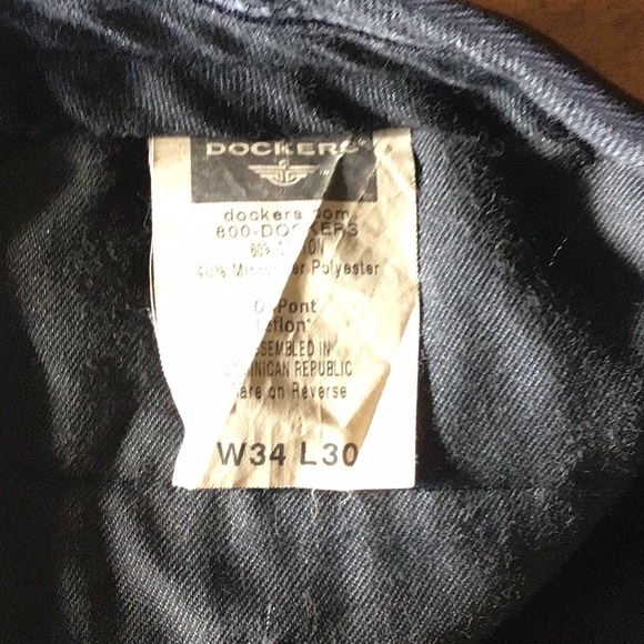 Dockers Black Men's Pants - Picture 5 of 5